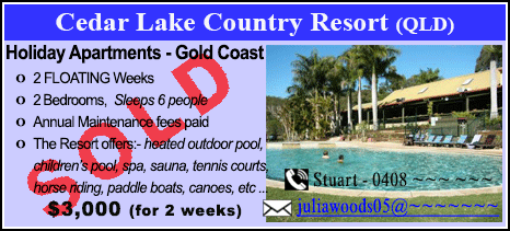 Cedar Lake Country Resort - $3000 - SOLD