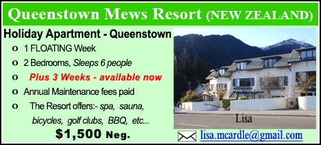 Queenstown Mews Resort - $1500