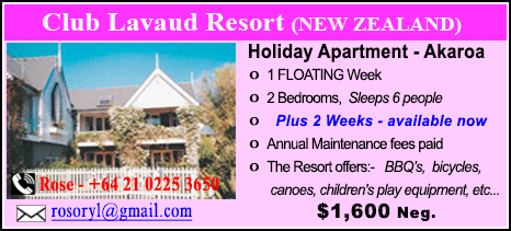 Club Lavaud Resort - $1600