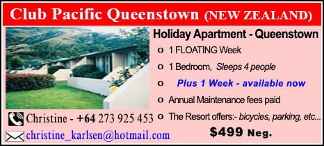 Club Pacific Queenstown Resort - $499