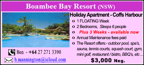 Boambee Bay Resort - $3000