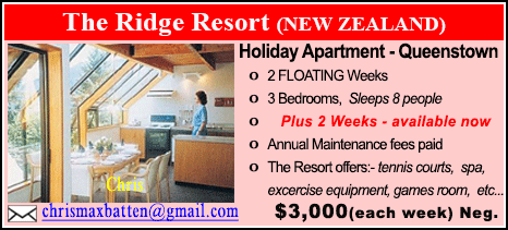 The Ridge Resort - $3000