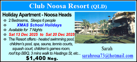 Club Noosa Resort - $1400