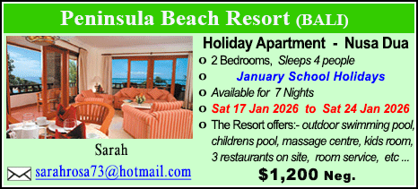 Peninsula Beach Resort - $1200