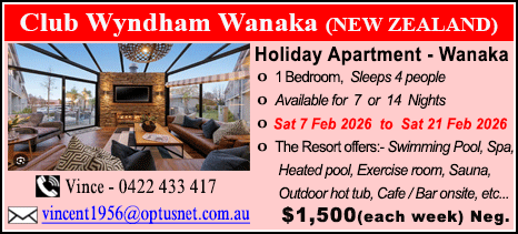 Club Wyndham Wanaka - $1500