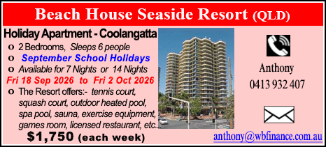 Beach House Seaside Resort - $1750