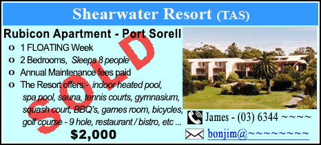Shearwater Country Club - $2000 - SOLD