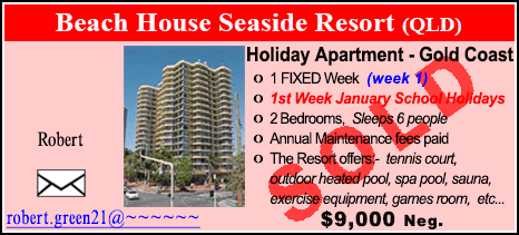 Beach House Seaside Resort - $9000 - SOLD