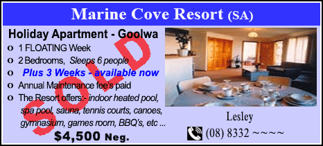 Marine Cove Resort - $4500 - SOLD