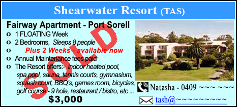 Shearwater Country Club - $3000 - SOLD