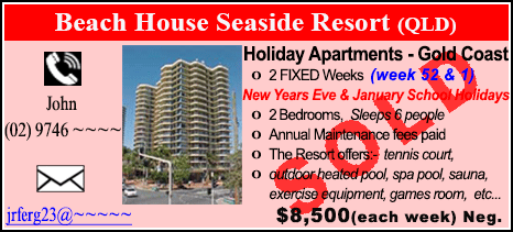 Beach House Seaside Resort - $8500 - SOLD