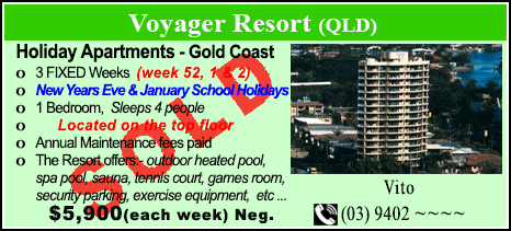 Voyager Resort - $5900 - SOLD