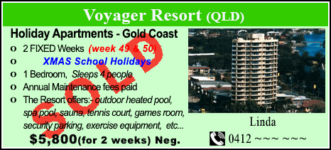 Voyager Resort - $5800 - SOLD