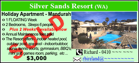 Silver Sands Resort - $3000 - SOLD