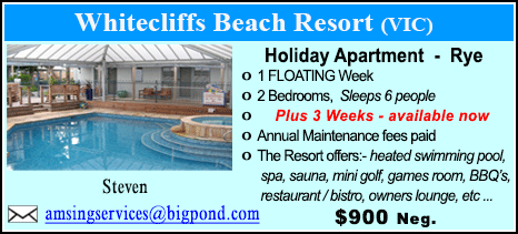 Whitecliffs Beach Resort - $900