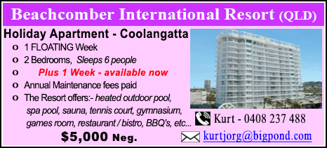 Beachcomber International Resort - $5000
