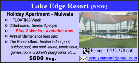 Lake Edge Resort - $800