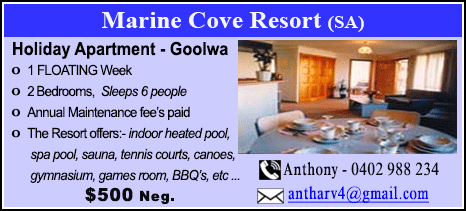 Marine Cove Resort - $500