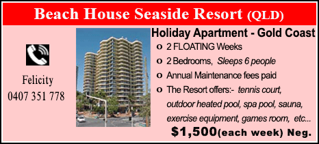 Beach House Seaside Resort - $1500
