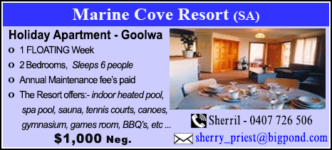 Marine Cove Resort - $1000