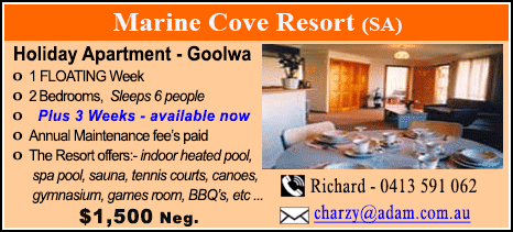 Marine Cove Resort - $1500