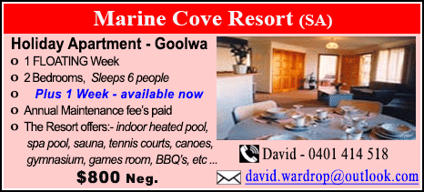 Marine Cove Resort - $800