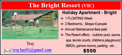 The Bright Resort - $550