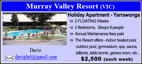 Murray Valley Resort - $2500