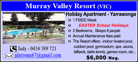 Murray Valley Resort - $6000
