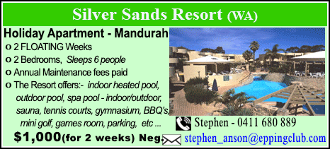 Silver Sands Resort - $1000