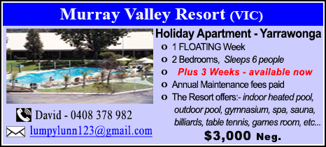 Murray Valley Resort - $3000