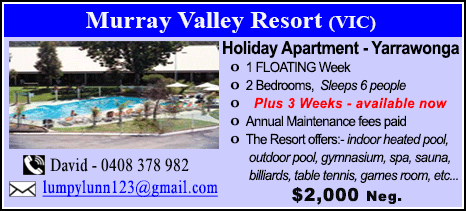 Murray Valley Resort - $2000