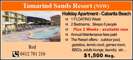 Tamarind Sands Resort - $1500