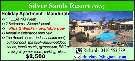 Silver Sands Resort - $2500