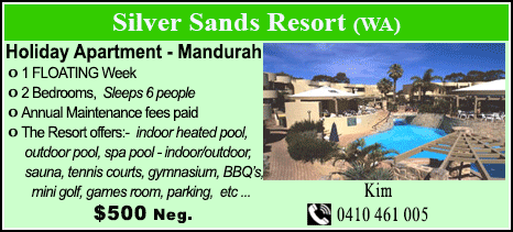 Silver Sands Resort - $500