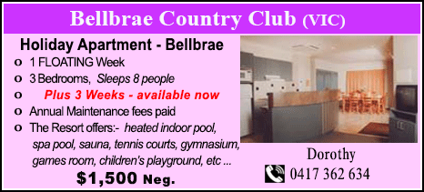 Bellbrae County Club - $1500
