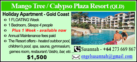 Mango Tree / Calypso Plaza Resort - $1500