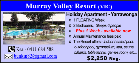 Murray Valley Resort - $2250