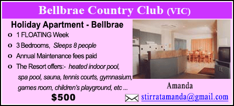 Bellbrae County Club - $500