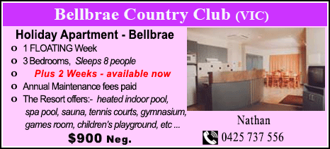 Bellbrae County Club - $900