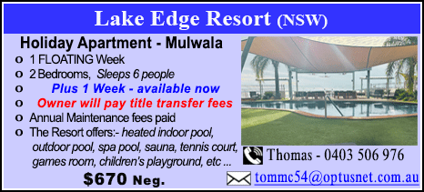 Lake Edge Resort - $670