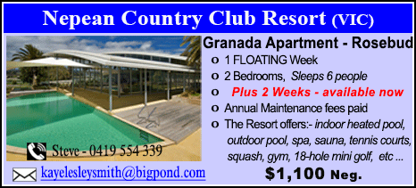 Nepean Country Club - $1100