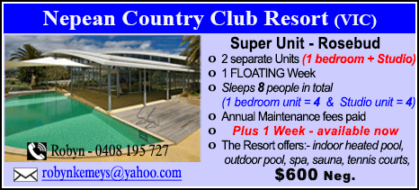 Nepean Country Club - $600