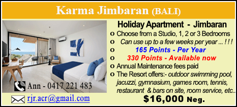 Karma Jimbaran - $16000