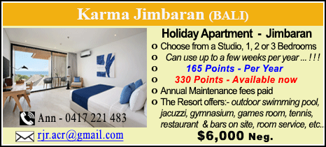 Karma Jimbaran - $6000