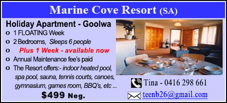 Marine Cove Resort - $499