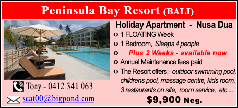 Peninsula Bay Resort - $9900
