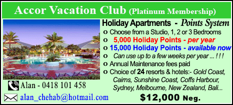 Accor Vacation Club - $12000