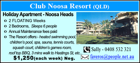 Club Noosa Resort - $3000