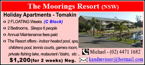 The Moorings Resort - $1200